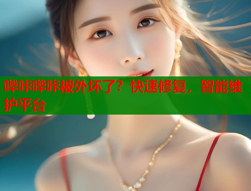 哔咔哔咔被外坏了？快速修复，智能维护平台