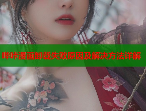 哔咔漫画卸载失败原因及解决方法详解  第2张